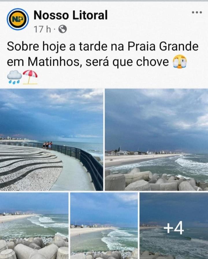 Lindo Apartamento Com Vista Para O Mar มาติญอส ห้อง รูปภาพ